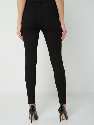 HUGO Super Skinny Fit Jeans mit Stretch-Anteil Modell 'Charlie'  Black 5