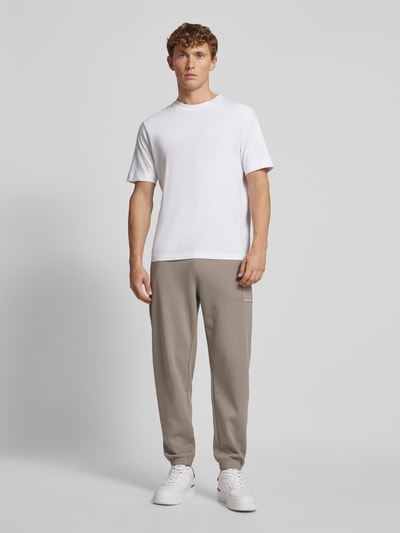 ARMANI EXCHANGE Sweatpants mit elastischem Bund Beige 1