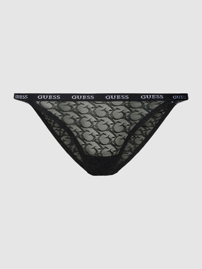 Guess String in semitransparentem Design Modell 'EDYTHA' Black 1