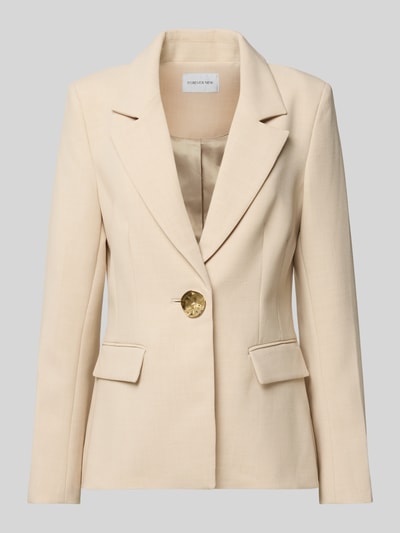 Forever New Blazer mit Knopfverschluss Sand 2