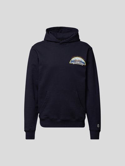 Billionaire Boys Club Hoodie mit Label-Prints Marineblau 2