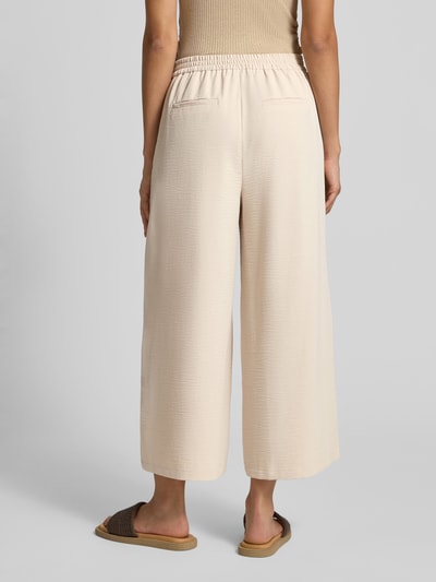 Zero Spodnie materiałowe z wpuszczanymi kieszeniami w stylu francuskim Piaskowy 5