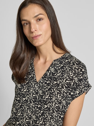 Tom Tailor Relaxed Fit Blusenshirt aus reiner Viskose Black 3