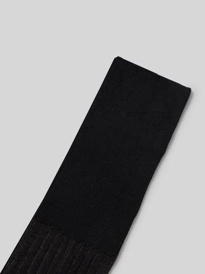 Falke Kniekousen met ribstructuur, model 'Shadow'  Kit - 2