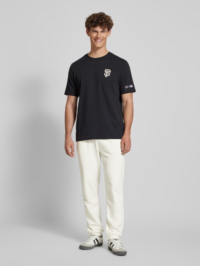 CHAMPION Sweatbroek met elastische band Offwhite - 1