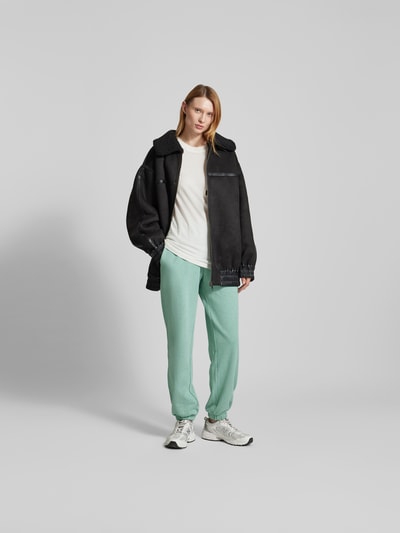 ROTATE Sweatpants mit elastischen Abschlüssen Mint 1