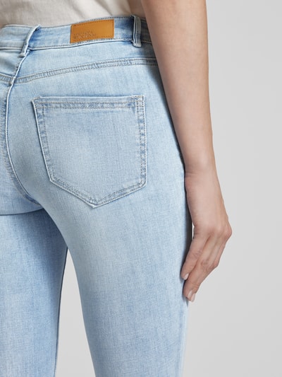 Vero Moda Skinny Fit Jeans aus Baumwoll-Mix Modell 'FLASH' Jeansblau 3