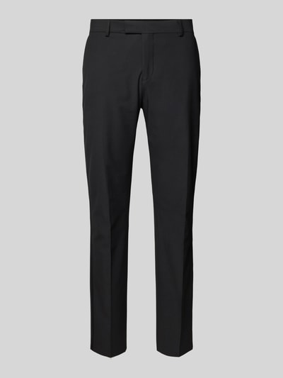 SELECTED HOMME Broek met persplooien Zwart - 2