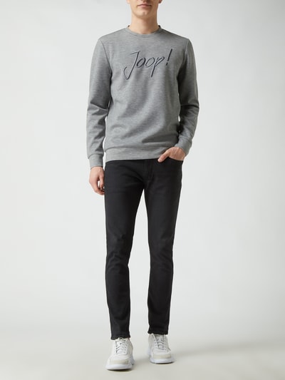 JOOP! Collection Sweatshirt mit Logo Modell 'Sergio' Silber 1