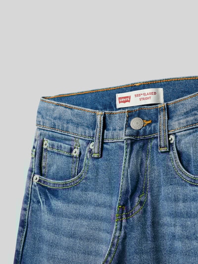 Levi’s® Kids Straight leg jeans in 5-pocketmodel Blauw - 2
