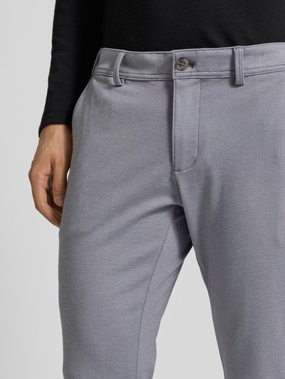 MCNEAL Super Slim Fit Hose mit Gesäßtaschen Mittelgrau 3