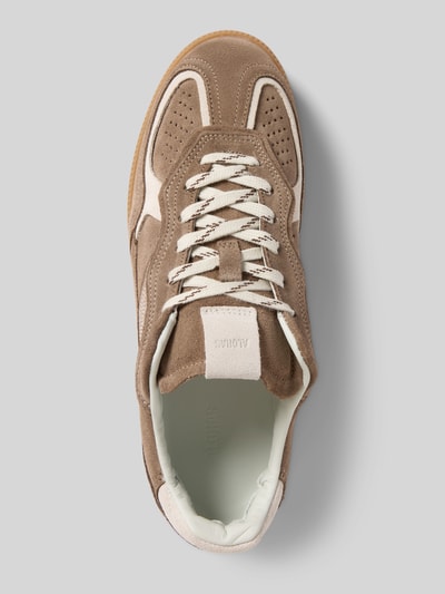 ALOHAS Sneakersy z detalami z logo Ziemisty brązowy 3