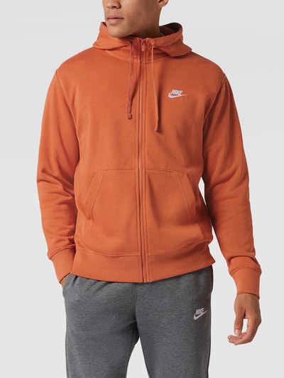 Nike Sweatjack met capuchon Roestrood - 4