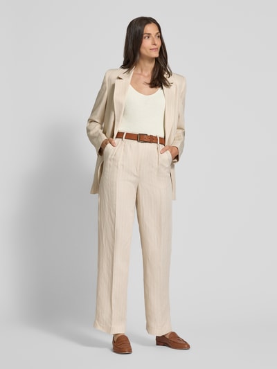 Vero Moda Regular fit tanktop in gebreide look, model 'NEWLEX' Wit - 1