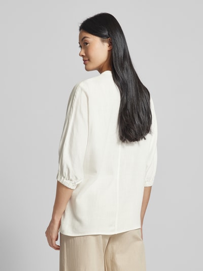 Jake*s Casual Blouse met 3/4-mouwen Offwhite - 5