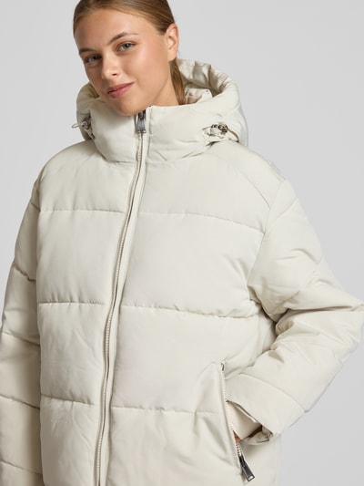 WITHBLACK Gewatteerd jack met capuchon Offwhite - 3