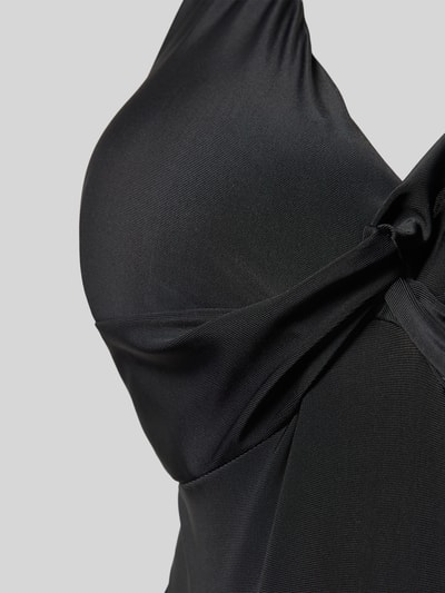 Mamalicious Umstands-Badeanzug mit Knoten-Detail Modell 'LOUISA' Black 2