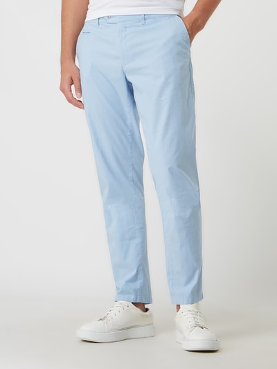 Brax Straight fit chino met stretch, model 'Everest' Lichtblauw - 4