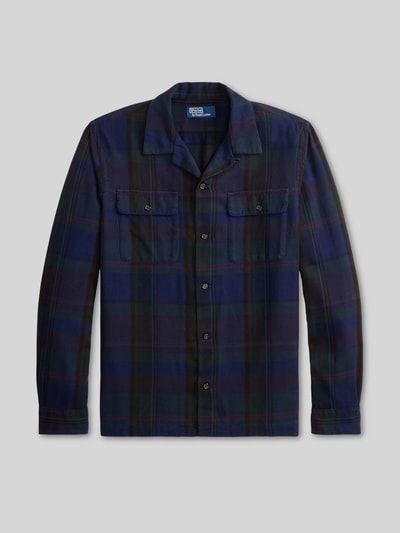 Polo Ralph Lauren Regular Fit Freizeithemd mit Ellenbogenpatches Marine 2