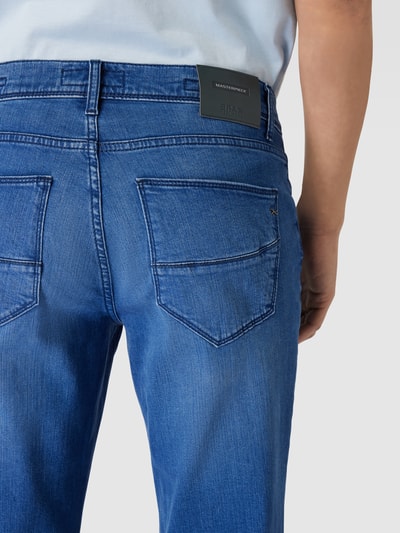 Brax Straight leg jeans in 5-pocketmodel, model 'CADIZ' Jeansblauw - 3