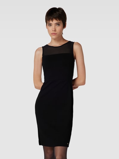 ARMANI EXCHANGE Minikleid mit Viskose-Anteil und rückseitigem Reißverschluss Black 4