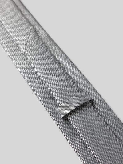 BOSS Krawatte mit Strukturmuster Blau 3