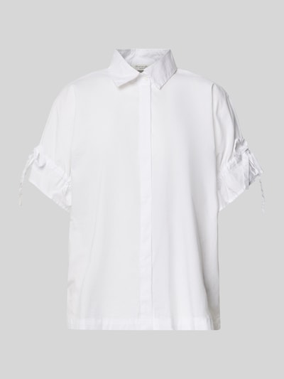 Christian Berg Woman Hemdbluse mit Knopfleiste Weiss 2