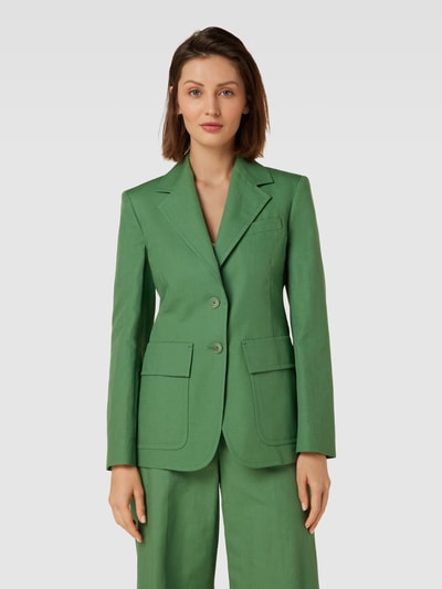 Weekend Max Mara Blazer met opgestikte klepzakken, model 'DATTERO' Groen - 4