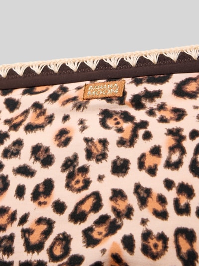 Produktfoto, Bikini-Slip im Allover-Look Modell 'SADIA SAVARI' von Banana Moon aus Material-Mix mit Stretch-Anteil und Leopardmuster.