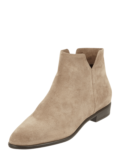 Cinque Booties van suède  Taupe - 1