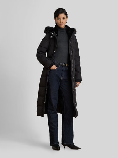 Lauren Ralph Lauren Daunenmantel mit abnehmbarer Kapuze Black 4
