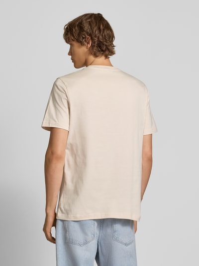 adidas Originals T-shirt met labelstitching Offwhite - 5