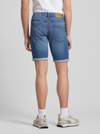 Only & Sons Korte jeans in effen design Blauw - 5