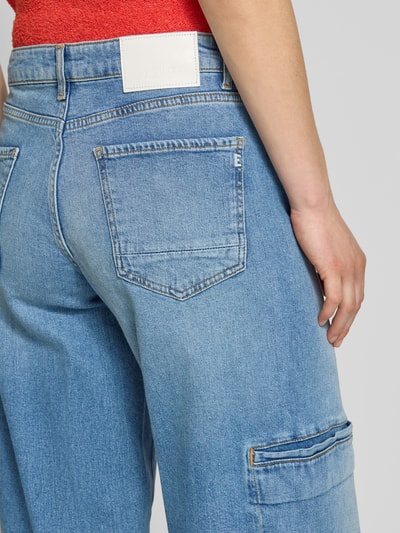 ETIQUETT ESSENTIALS Jeans met steekzakken, model 'Lola' Jeansblauw - 3