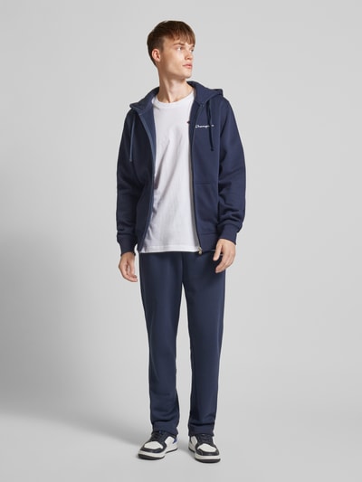 CHAMPION Sweatjacke mit Label-Stitching Marine 1