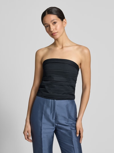 My Essential Wardrobe Bandeau-Top mit abnehmbaren Trägern Modell 'Bella' Black 4