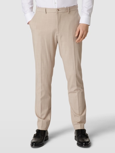 MCNEAL Broek met persplooien Beige - 4