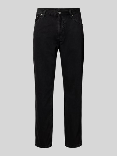 WEEKDAY Relaxed Fit Jeans im 5-Pocket-Design Modell 'Barrel' Black 2