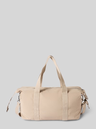 STUDIO BERLIN Weekender mit Logo-Patch Modell 'Pankow' Sand 4