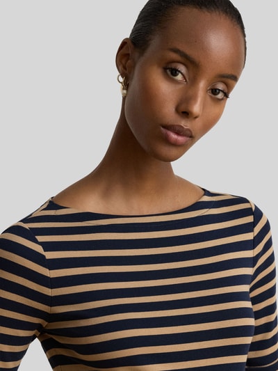 Lauren Ralph Lauren Slim fit t-shirt van katoenmix Marineblauw - 3