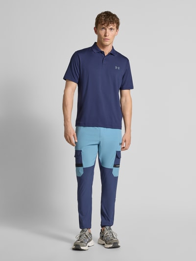 Under Armour Sweatbroek met elastische band Donkerblauw - 1