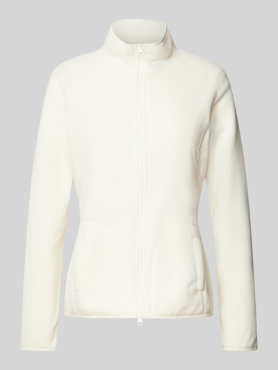 Christian Berg Woman Sweatjack met opstaande kraag Offwhite - 2