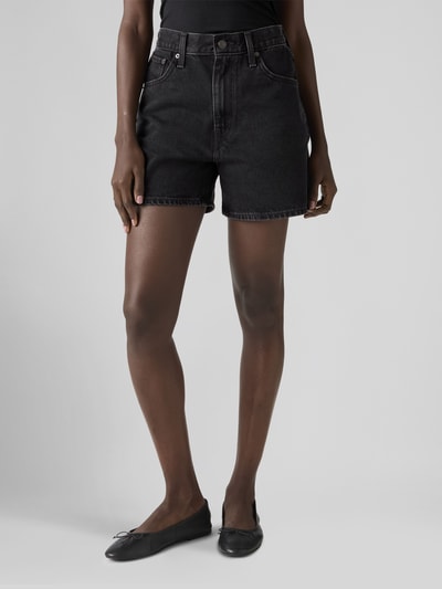 Levi's® Regular Fit Jeansshorts aus reiner Baumwolle Black 3