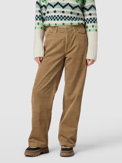 Marc O'Polo Denim Broek in ribcordlook Beige - 4