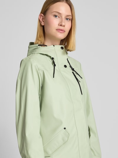 Ragwear Regenjacke mit Kapuze und Pattentaschen Modell 'Meast Rainy' Schilf 3