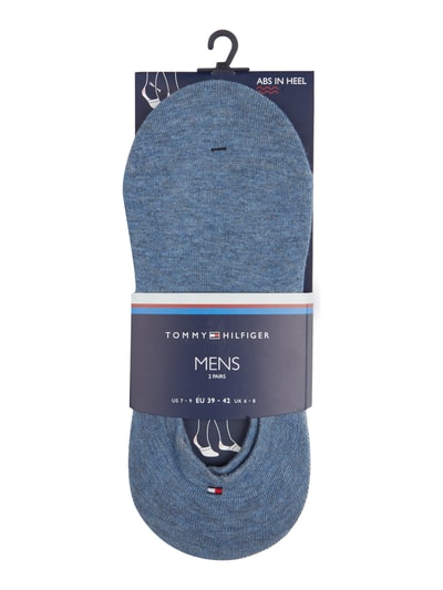 Tommy Hilfiger Sneakersocken mit Label-Detail im 2er-Pack Jeansblau 2