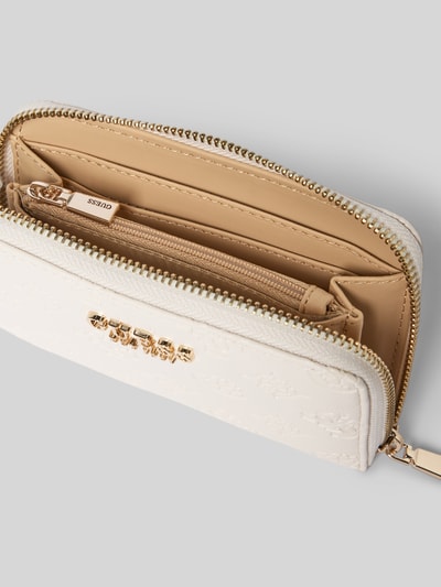 Guess Portemonnee met labeldetail, model 'PHOEBE' Offwhite - 3
