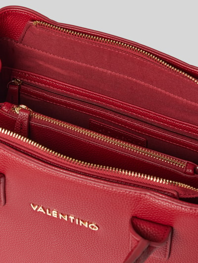 VALENTINO BAGS Handtas met labelapplicatie, model 'NEVER' Rood - 4