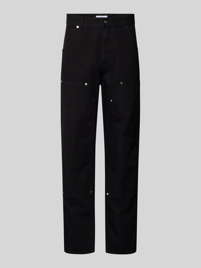 Edwin Loose Fit Jeans mit Eingrifftaschen Modell 'DOUBLE KNEE TYRELL PANT' Black 2