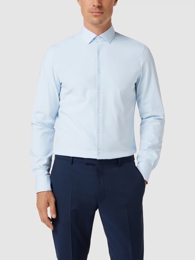 OLYMP Level Five Slim fit zakelijk overhemd met stretch Bleu - 4